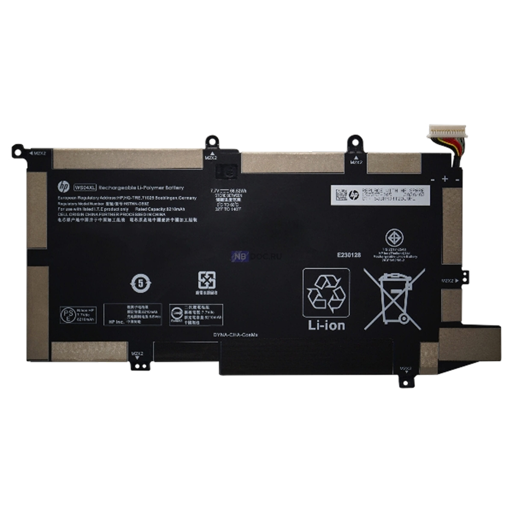 Thay pin laptop HP Spectre X360 14T-EA