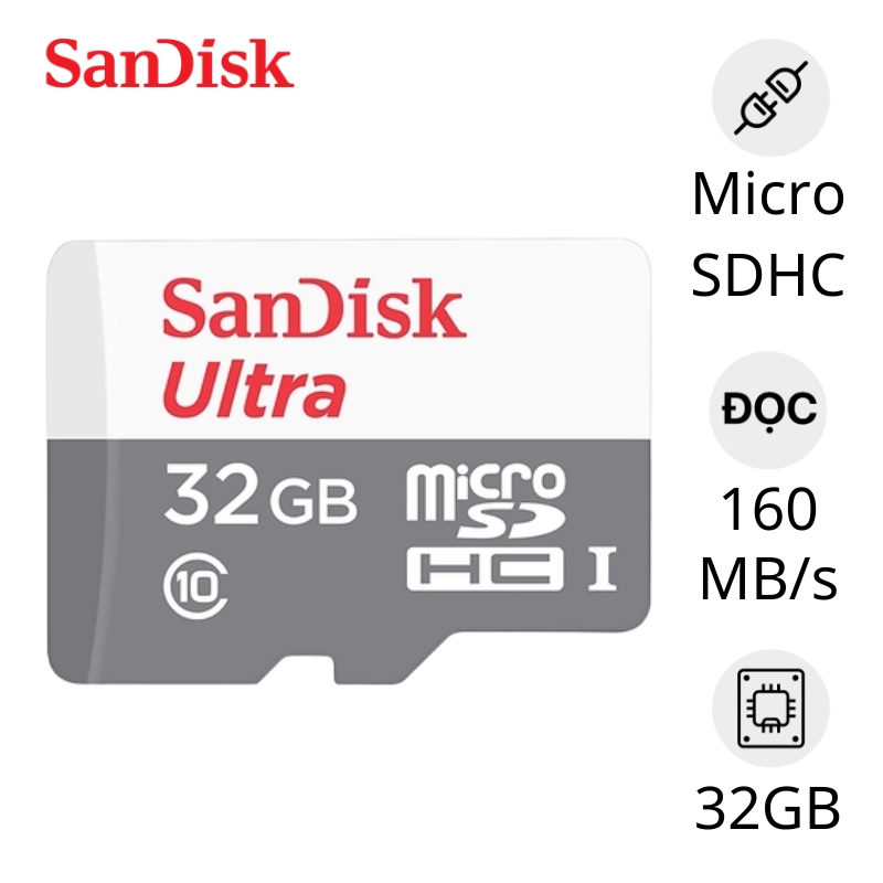 Thẻ nhớ SanDisk Class 10 32GB (TT.037)