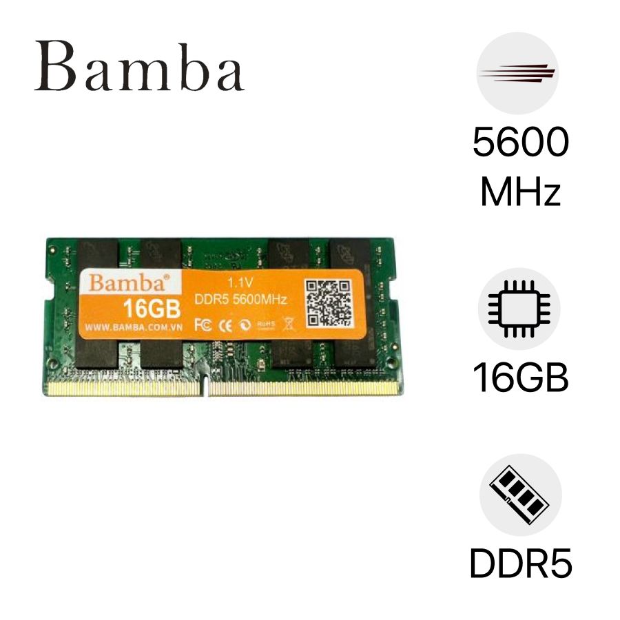 Thay RAM laptop DDR5 16GB bus 5600