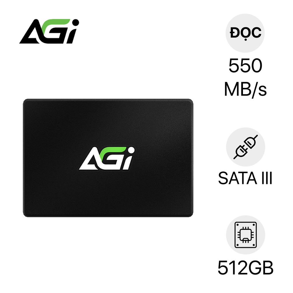 Thay Ổ cứng SSD AGI AI238 SATA3 512GB