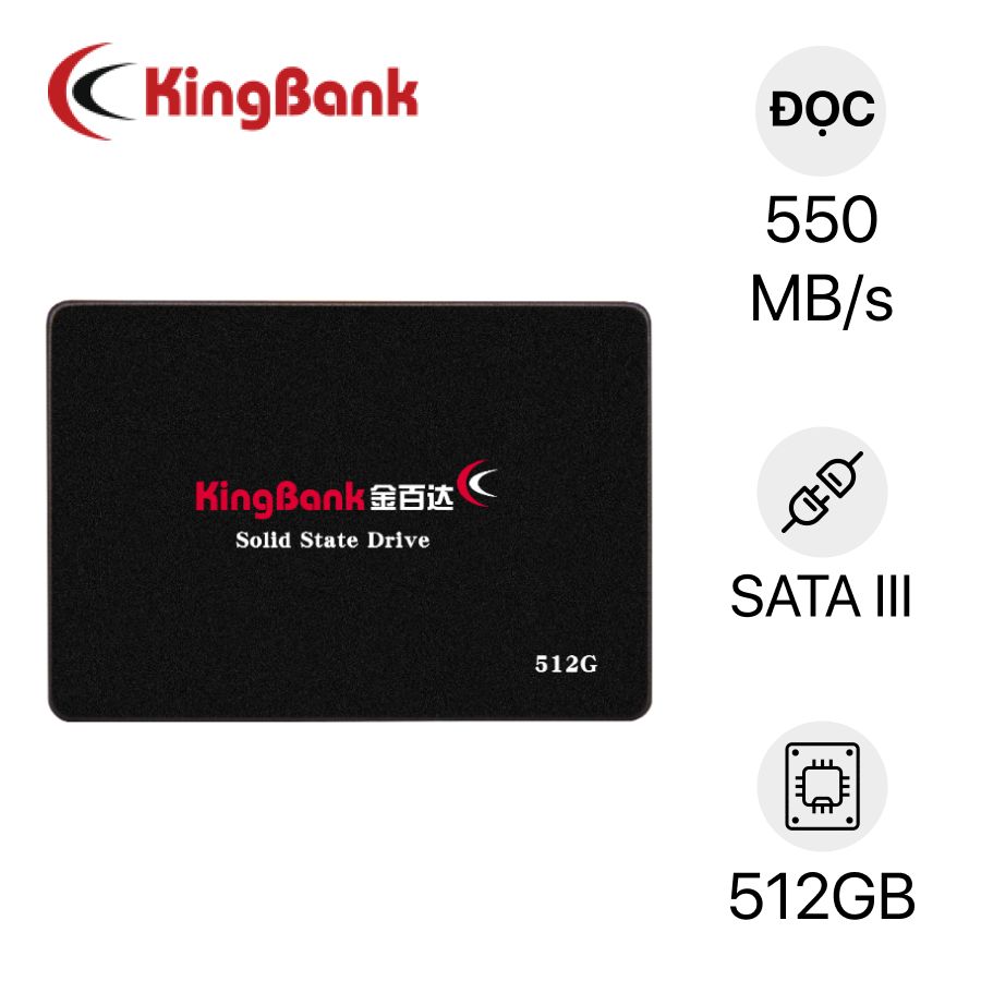Thay Ổ cứng SSD Kingbank KP320 SATA3 512GB