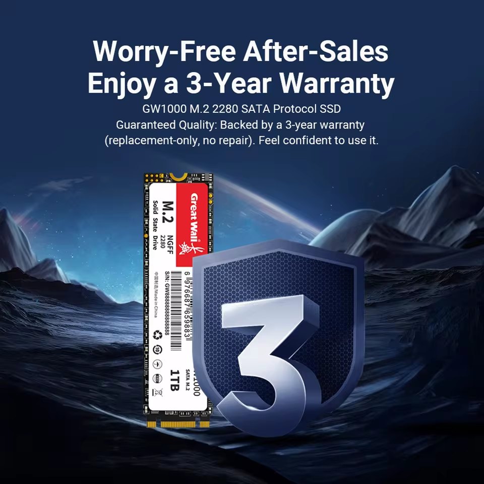 Thay Ổ cứng SSD M.2 SATA Great Wall 256GB