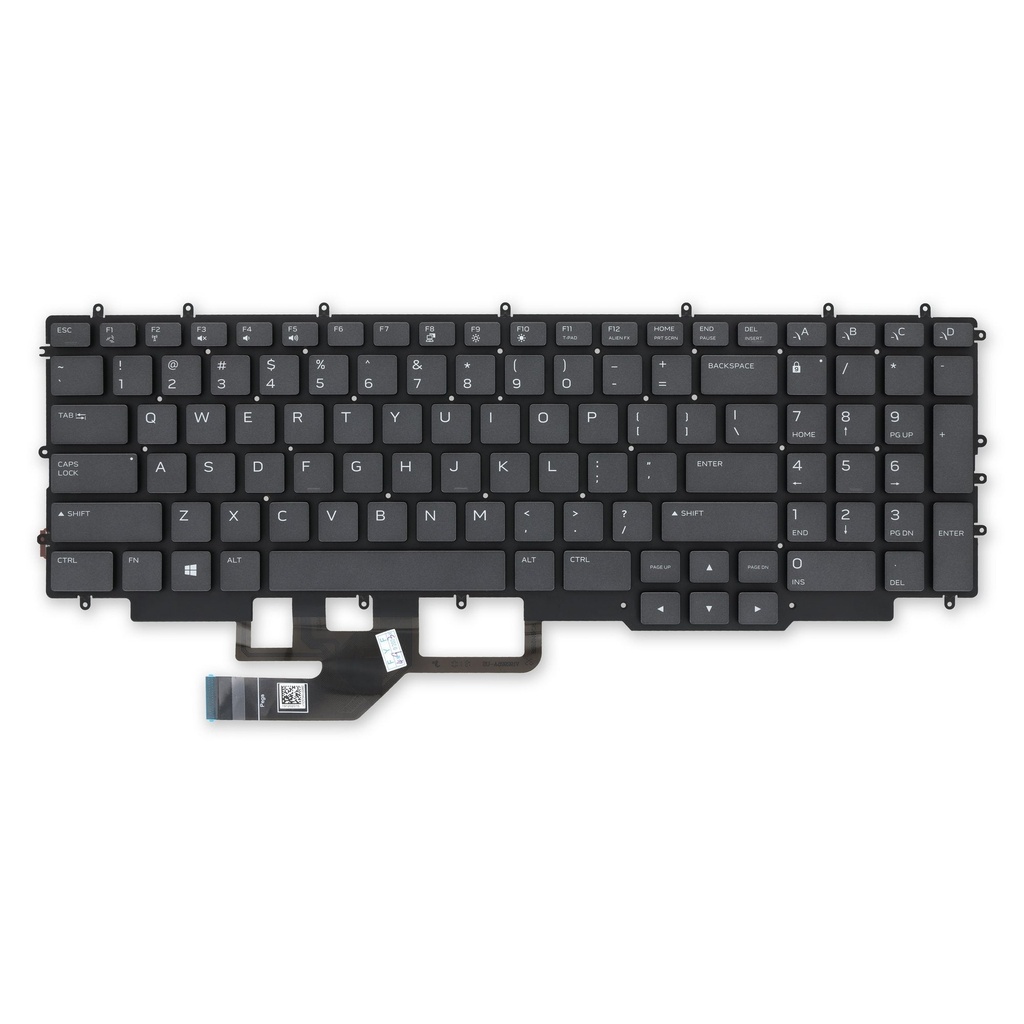 Thay Bàn phím có đèn nền Dell Alienware m17 R3 và R4 - 29CVF