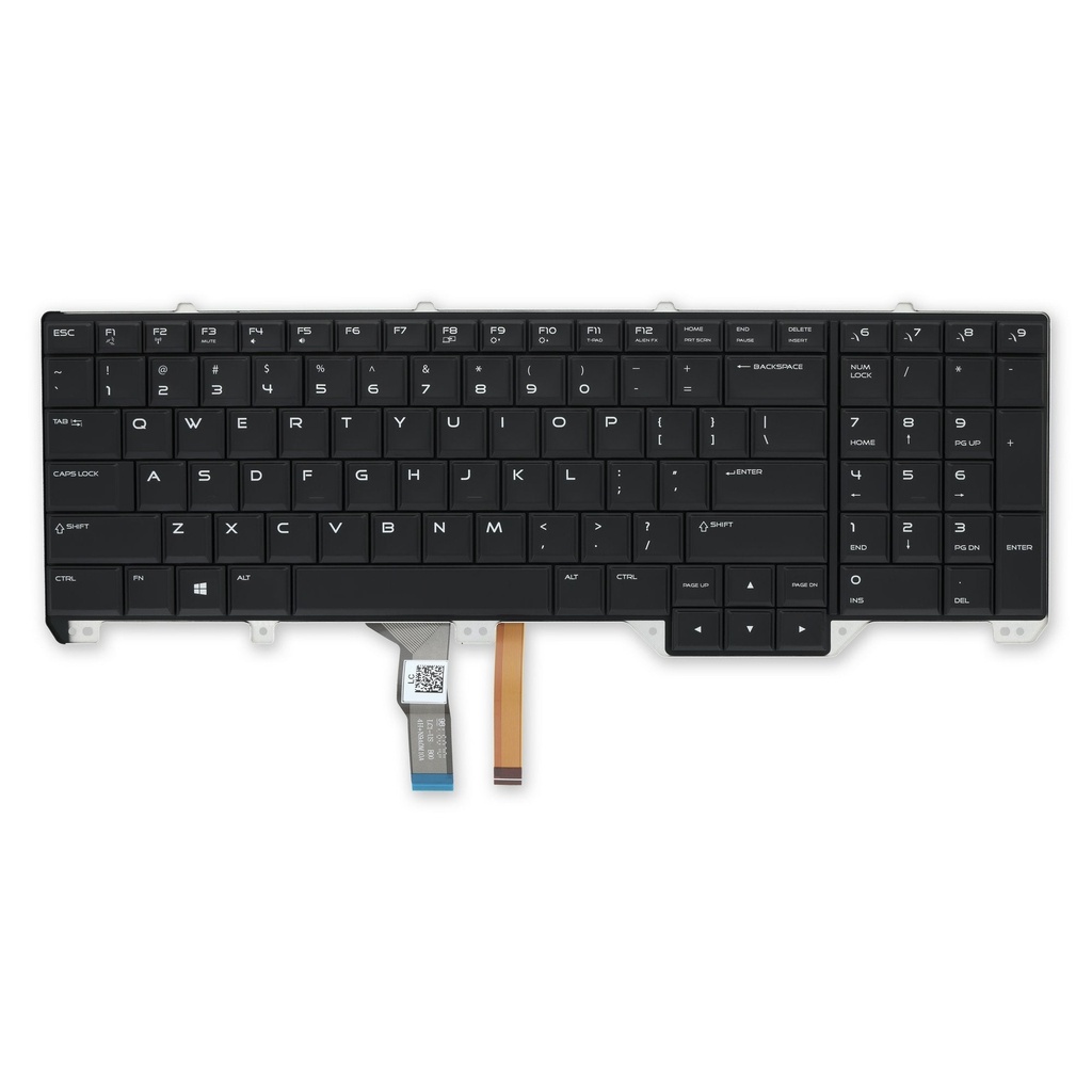 Thay Bàn phím có đèn nền Dell Alienware 17 R2 và R3 - 2C6KH