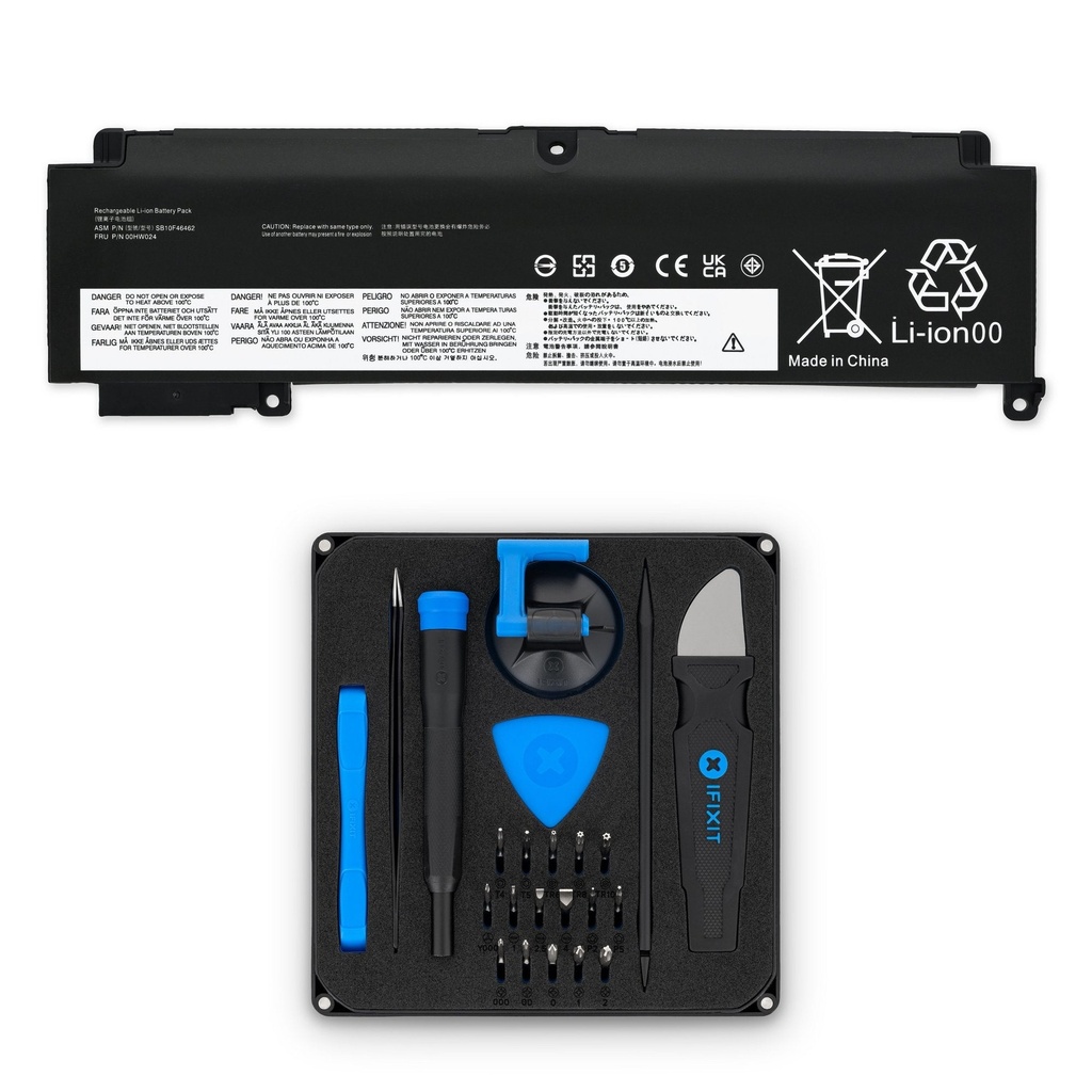 Thay Pin sau Lenovo ThinkPad T460s và T470s - 00HW024