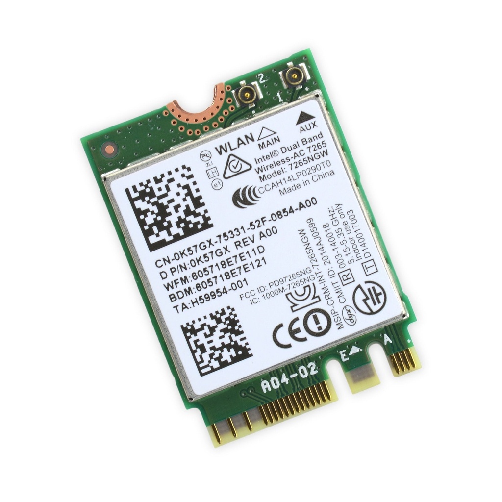 Thay Bo mạch Wi-Fi Laptop Dell Inspiron 13-7352