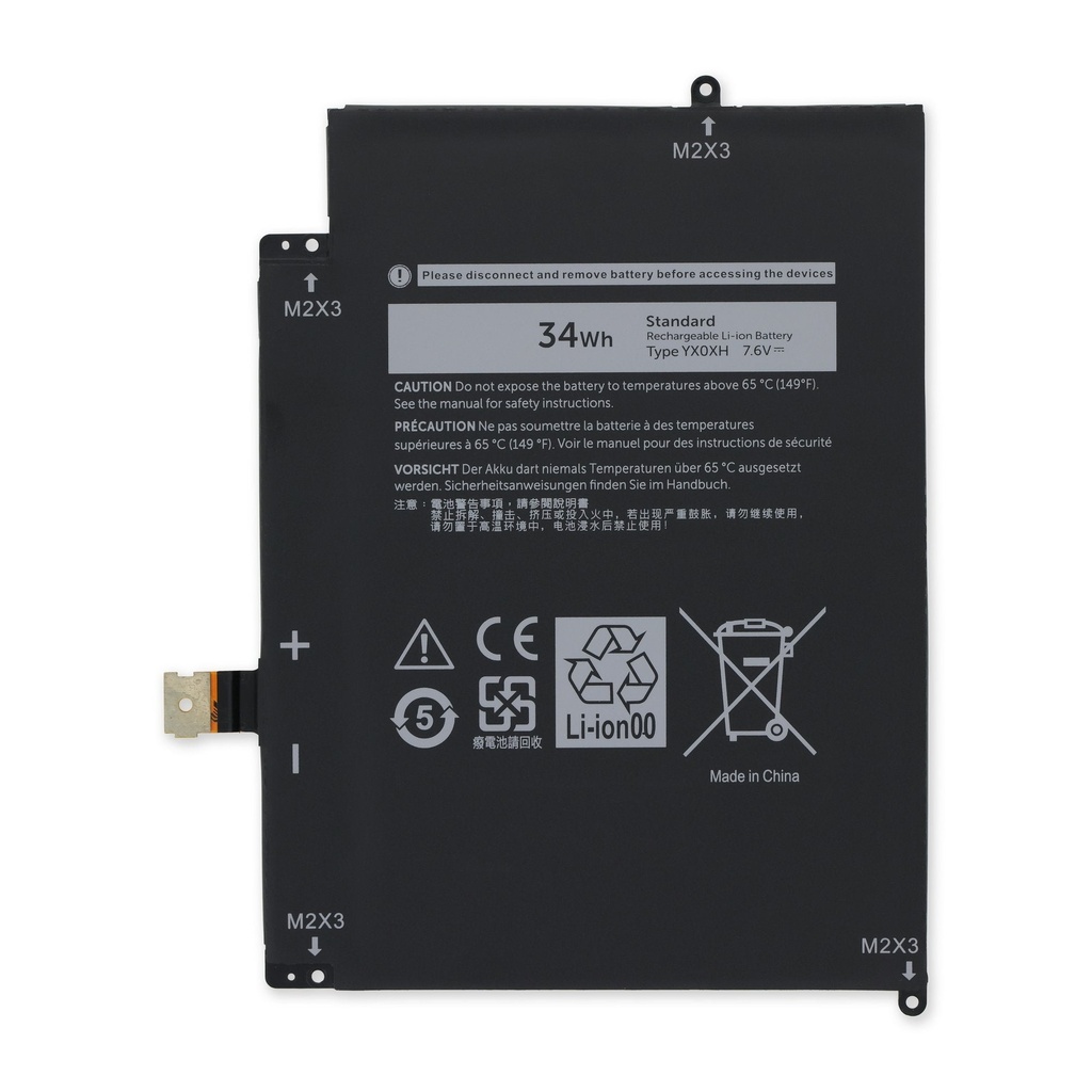 Thay Pin Dell Latitude 7285 2-in-1