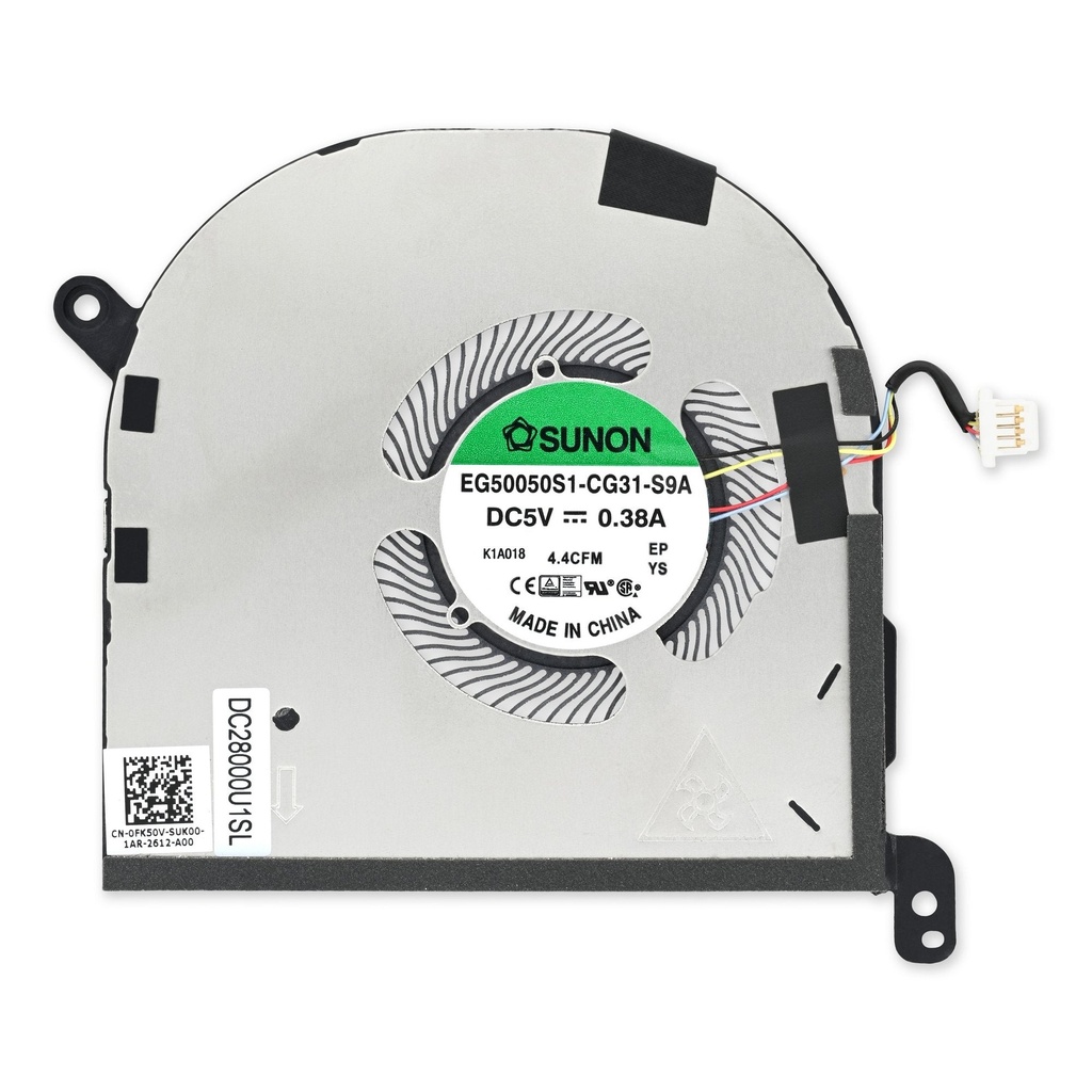 Thay Quạt trái Dell XPS 15 9510