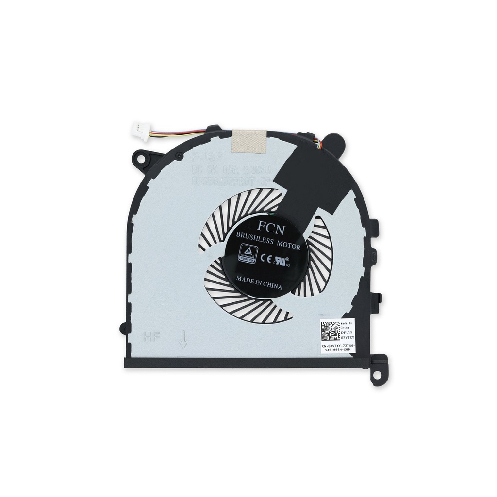 Thay Quạt trái Dell XPS 15 9550 và Precision 5510