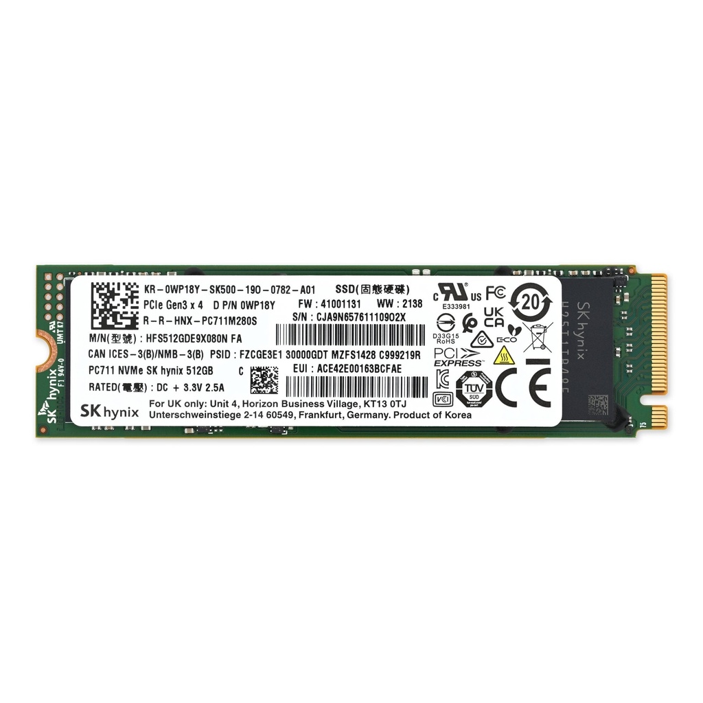 Thay Ổ cứng SSD Dell XPS 15 9510