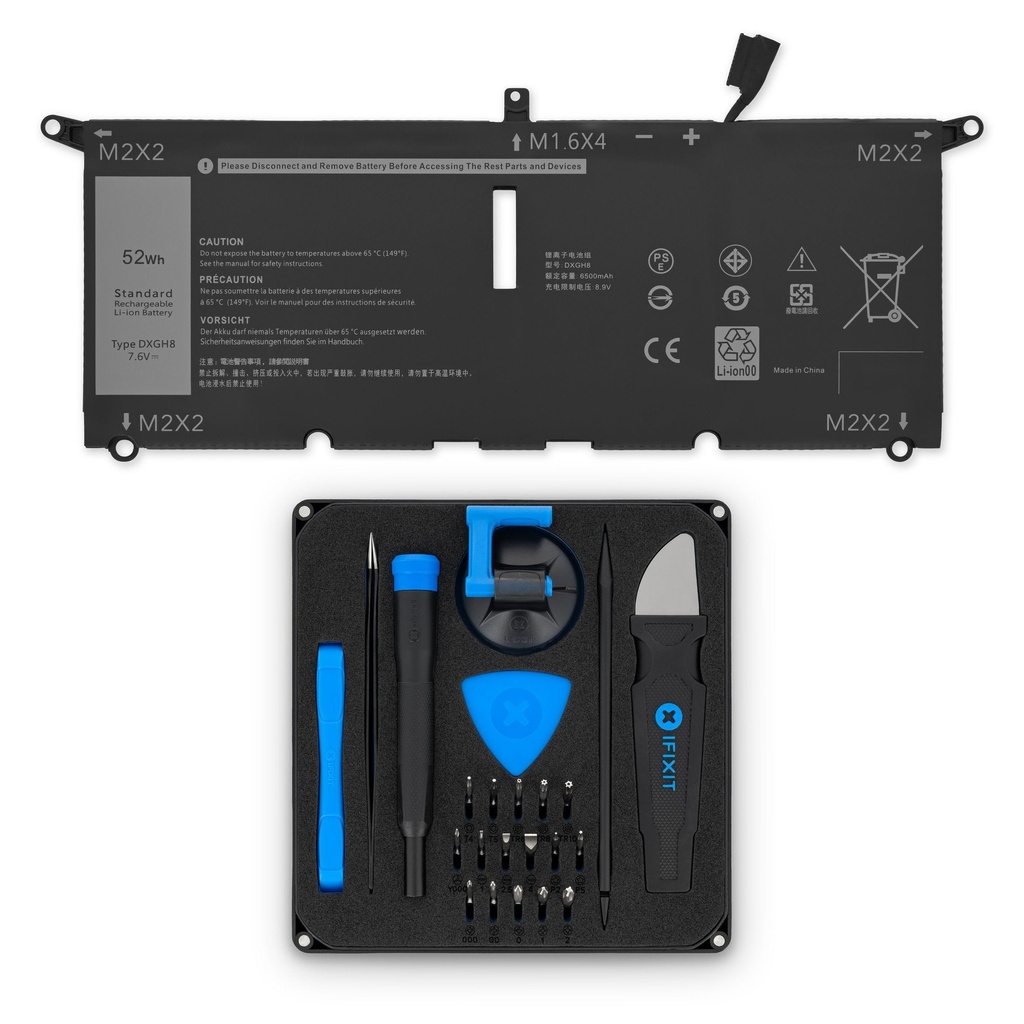 Thay Pin Dell XPS 13 - DXGH8