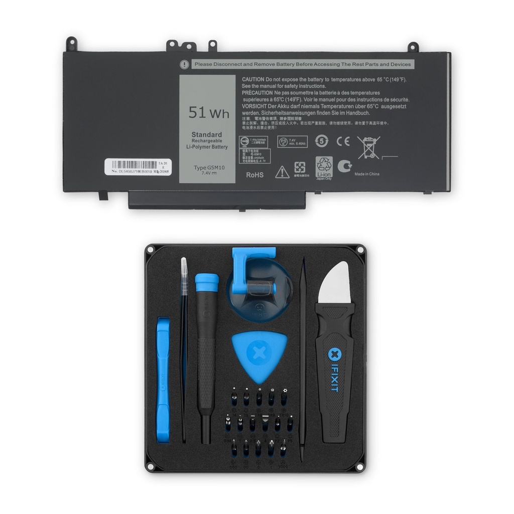 Thay Pin Laptop Dell Latitude 3150 / 3160 / E5250 / E5450 / E5550 7.4V