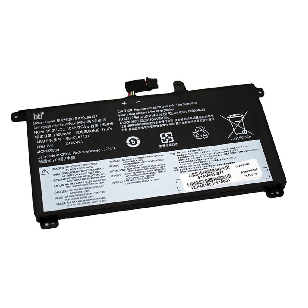 Thay Pin Laptop Lenovo 01AV493
