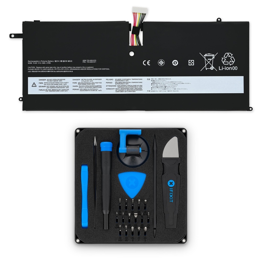 Thay Pin Lenovo ThinkPad X1 Carbon Gen 1 (2012) - 45N1070