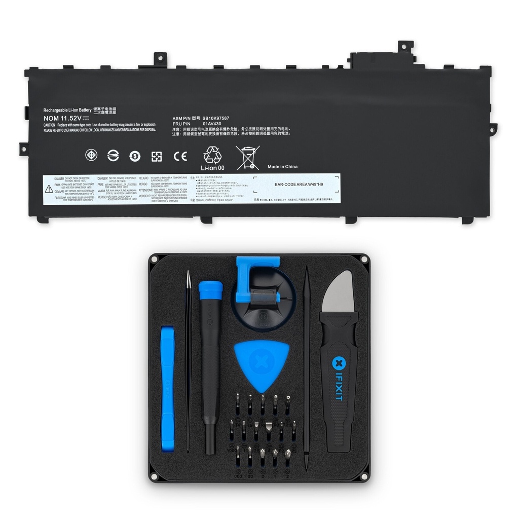 Thay Pin Lenovo ThinkPad X1 Carbon Gen 5 và Gen 6 - 01AV430