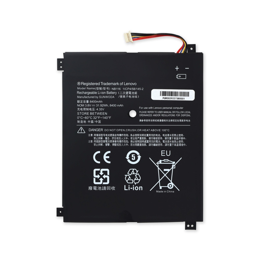 Thay Pin Chromebook Lenovo 100S