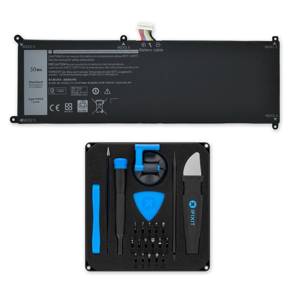 Thay Pin Dell XPS 12 9250