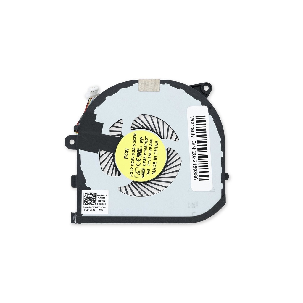 Thay Quạt phải Dell XPS 15 9550 và Precision 5510