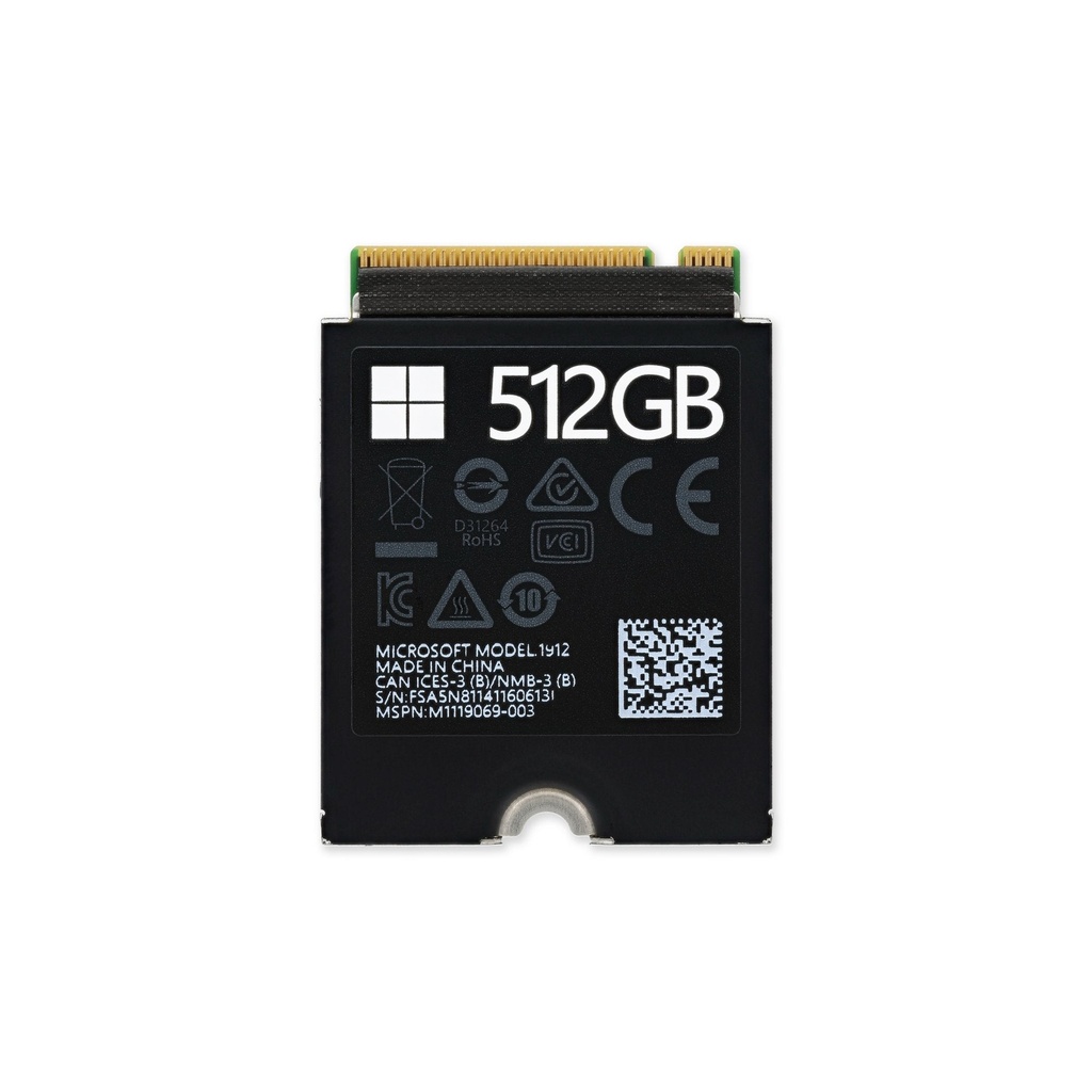 Thay Ổ cứng SSD Surface Laptop 3 (Models 1867, 1868, 1872)