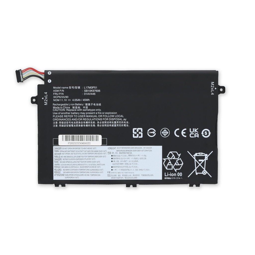 Thay Pin Laptop Lenovo 01AV445