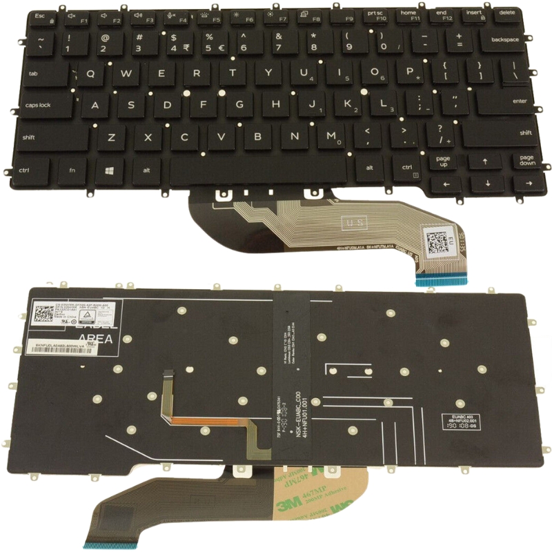 Thay bàn phím laptop Dell latitude 7400 2 in 1