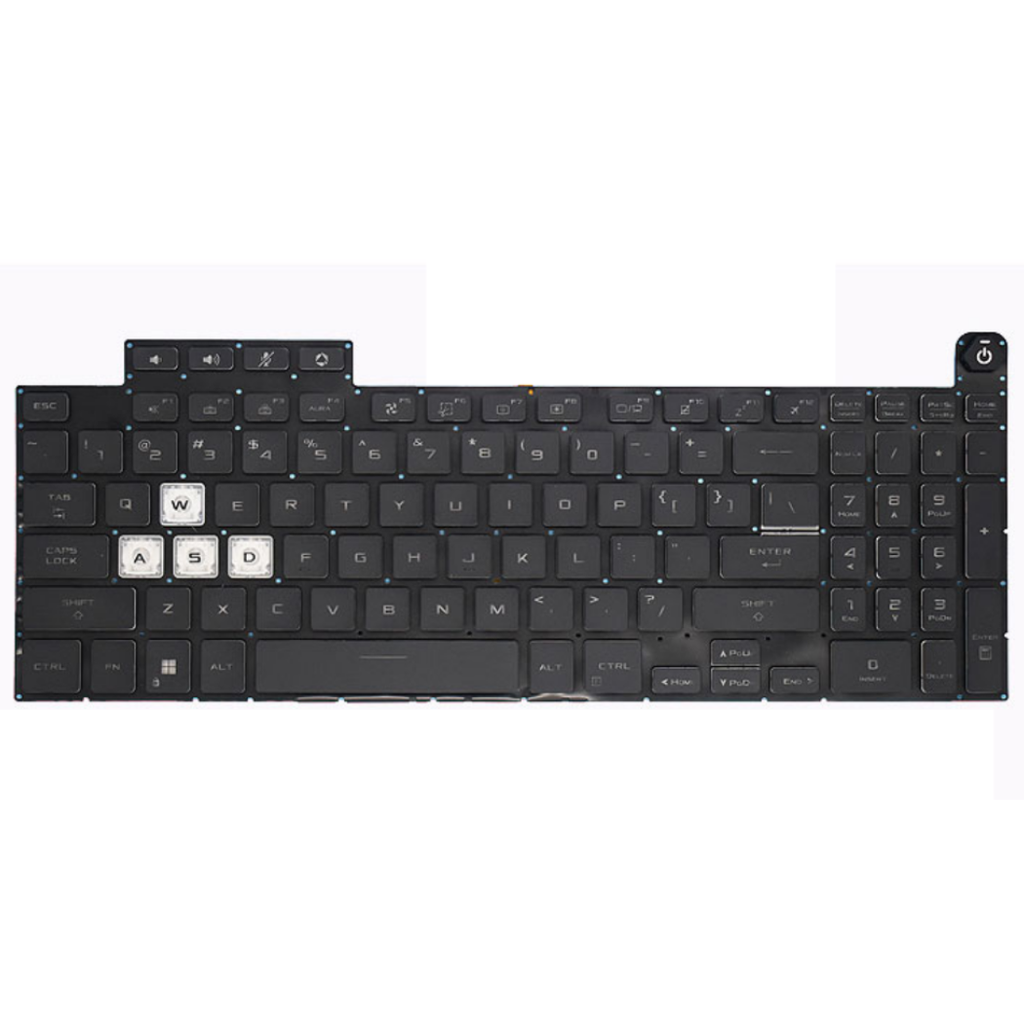 Thay bàn phím laptop Asus TUF Gaming F15 FX517