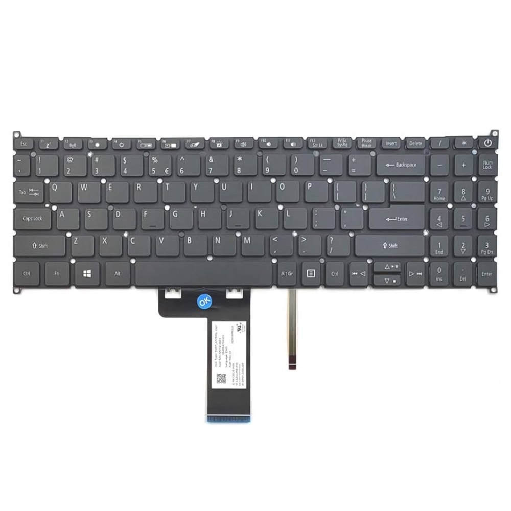Thay bàn phím laptop Acer Aspire A315-54K