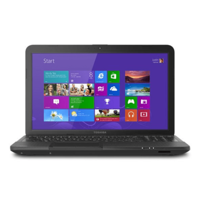 Thay màn hình laptop Toshiba Satellite C855D