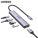 Hub chuyển đổi Ugreen USB-C 5 in 1 CM478 15495