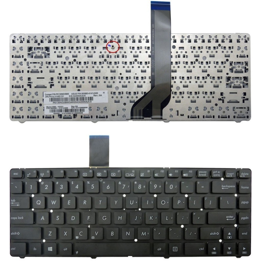 Thay bàn phím laptop Asus K45A