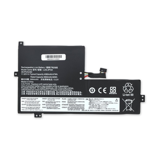 Thay Pin Chromebook Lenovo - L20L3PG0