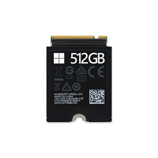 Thay Ổ cứng SSD Surface Laptop 3 (Models 1867, 1868, 1872)