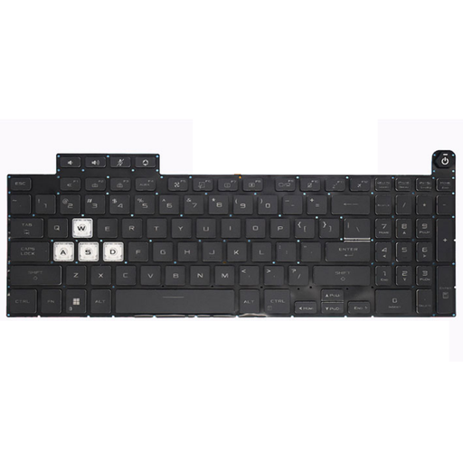 Thay bàn phím laptop Asus TUF Gaming F15 FX517