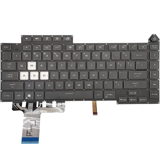 Thay bàn phím laptop Asus Rog Strix G513