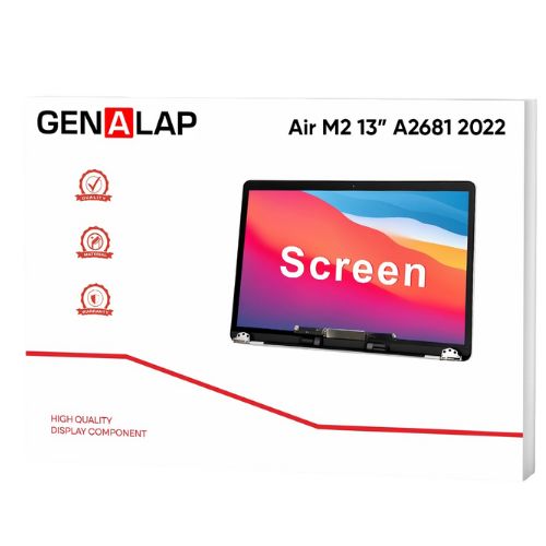 Thay màn hình MacBook Air M2 2022 13 inch A2681 nguyên khung chính hãng GenALap Pro