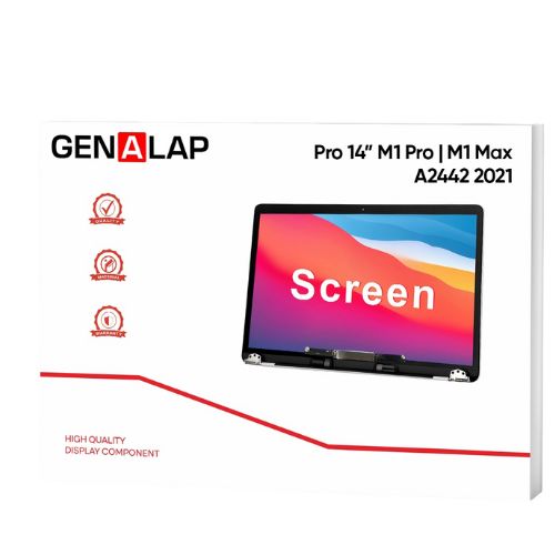 Thay màn hình MacBook Pro 2021/2022 14 inch A2442 nguyên khung chính hãng GENA
