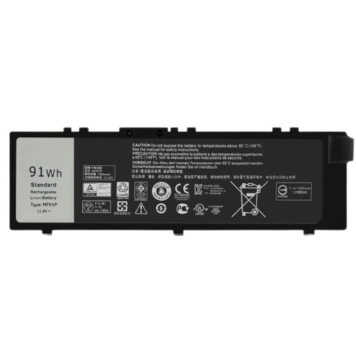 pin laptop Dell Precision 7520