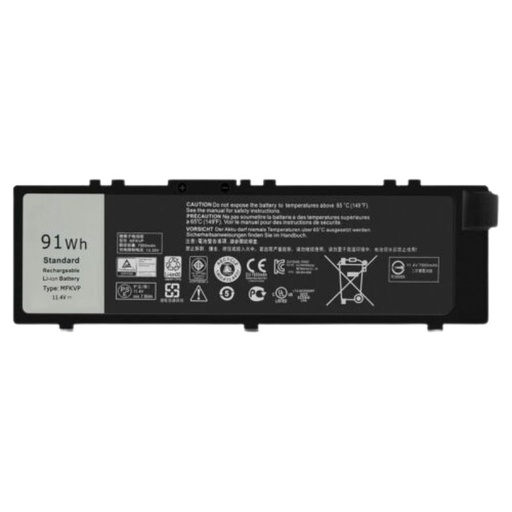 pin laptop Dell Precision 7720