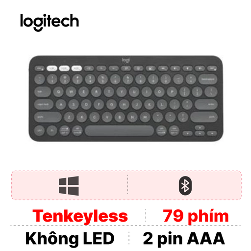 [BP.LGT.07] Bàn phím Bluetooth Logitech Pebble K380S