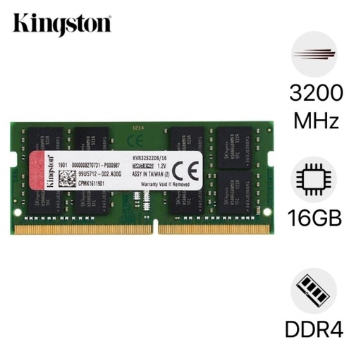 Thay RAM laptop Kingston DDR4 16GB 3200MHz
