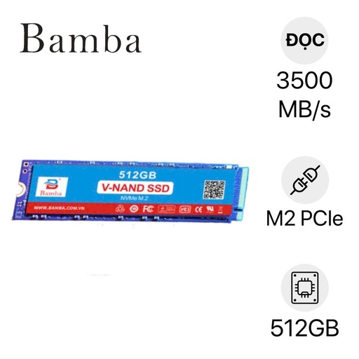 Thay Ổ cứng SSD M.2 NVMe PCIe Gen 4 512GB