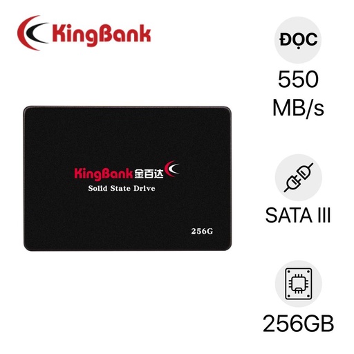 Thay Ổ cứng SSD Kingbank KP320 256GB SATA3