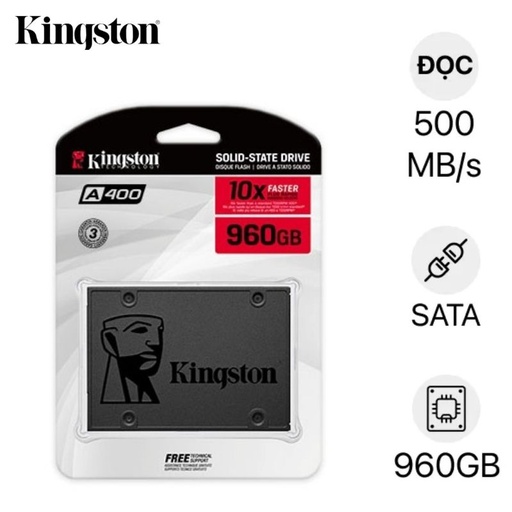 Thay SSD Kingston SA400 960GB SATA 3